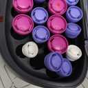 Remington Ionic Conditioning Hair Setter, 20 Velvet Hair Rollers, 6 Large (1), 10 Medium (1"), 4 Small (), Blowout Style Hair Curlers (pink)