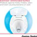 American Standard 5024A65G.222 Transitional Slow-Close & Easy Lift-Off Elongated Toilet Seat Soft Close, Linen