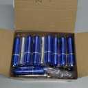 Gerrii 50 Pcs Travel Mini Perfume Refillable Portable Perfume Spray Bottle Perfume Pocket Perfume Dispenser with 20 Pcs Pump Accessories Essentials Spray Containers Scent Pump Case, 5ml (Multicolor)