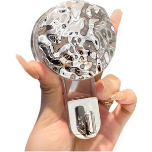 2pcs Suction Cup Hooks No Drilling for Bathroom/Kitchen/Window Glass & All Indoor Spaces