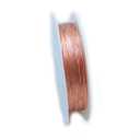 22 Gauge, 99.9% Pure Copper Wire (Round) Dead Soft CDA #110 Made in USA - 100FT by CRAFT WIRE