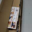 Brass Wrap Around Curtain Rod 30 to 45 Inch,Heavy Duty Adjustable Metal Drapery Rod with French Return, 7/9" Curved Blackout Rod for Home & Office