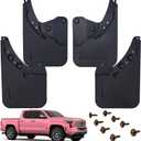 Mud Flaps Splash Guards fits 2024 2025 Toyota Tacoma, Mud Guards kit Accessories Vehicle Sediment Protection No Drilling No Tape Tire Protector Mud Splash All Weather, 4 Pcs