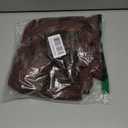 MIROL Women's 2026 Fall Sweater Dress Crew Neck Long Puff Sleeve Tie Waist Knit Midi Dress with Belt (Medium, Brown)