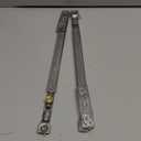 Uxcell 2Pcs Casement Window Hinges, 12" 304 Stainless Steel Adjustable Window Concealed Stay, Friction Stay Hinge, Window Latch Lock for Window Hardware Replacement, Silver