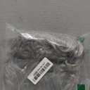 Old Lady Wig Costume Set for Women Short Curly Grandma Wig and Glasses Silver Grey Granny Wigs for Old Woman Cosplay Halloween Party (Silver Grey/Old Lady)