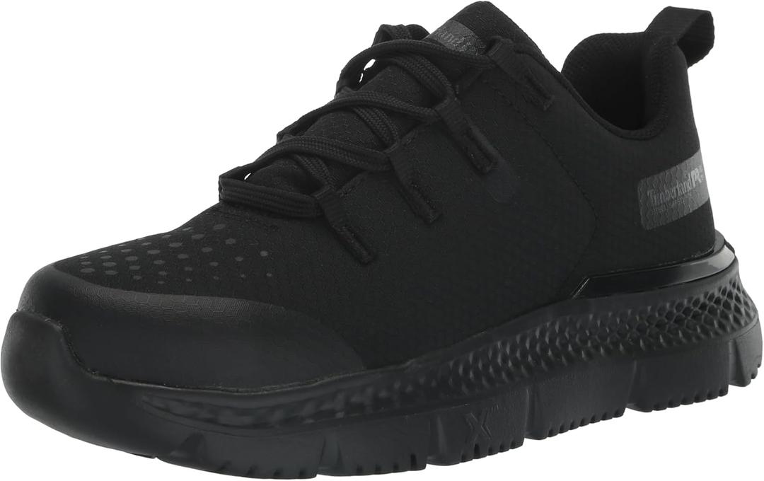 Timberland PRO Women's Intercept Steel Safety Toe Industrial Athletic Work Shoes (Black), 8.5