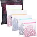 BAGAIL Laundry Bags Mesh Wash Bag for Intimates Lingerie and Delicates, 5Pcs (1XL,2L,2M)
