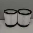 DXVC6910 Replacement Filter for DEWALT 6-16 Gallon DXV06P DXV09P DXV10P DXV10PL DXV10SA DXV12P DXV14P DXV16P Wet/Dry Vacuum Cleaners 2 Pack