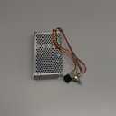 Industrial Grade PWM DC Motor Speed Controller, DC 10V-50V / Rated 60A / Max 100A Industrial Grade DC Brush Motor Controller with Fuse & CW/CCW Switch & Potentiometer Knob