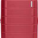 American Tourister Stratum 2.0 Expandable Hardside Luggage with Spinner Wheels, Radient Raspberry, Carry-on
