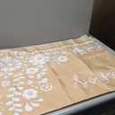 InMemory Beige Feliz Cumpleaos Backdrop Mexican White Floral Flower Cactus Banner Photography Background for Birthday Party Mexico Fiesta Cinco De Mayo Decorations 6x4ft