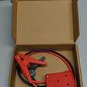 Jumper Cables with Alligator Clips Compatible with Milwaukee M18 18V Battery, 2ft 8AWG Silicone Wire Jumper Starter Clamps, Automotive Booster Cable for Jump Starting Car Using Tool Battery