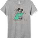 Disney Characters Sweater Pals Boy's Heather Crew Tee, Small