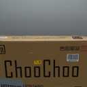 ChooChoo Bathroom Wall Mirror Cabinet, Medicine Cabinet with Single Door and Adjustable Shelf, Over The Toilet Space Saver Storage Cabinet, Walnut (6.3"D x 21.6"W x 24.0"H)