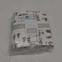 Hudson Baby Unisex Baby Quilted Cotton Swaddle Wrap 3pk, Forest Animals, 0-3 Months