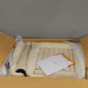 Feandrea Cat Tree, 61-Inch Cat Tower for Indoor Cats, Plush Multi-Level Cat Condo with 5 Scratching Posts, 2 Perches, 2 Caves, Hammock, 2 Pompoms, Beige UPCT192M01