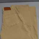 Sidefeel Women's Jeans Spring Outfits High Waisted Stretchy Tummy Control Wide Leg Denim Pants Khaki Size 6