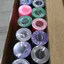 HTVRONT Permanent Vinyl for Cricut-12 Pack 12 Inch by 5 Feet Permanent Vinyl Rolls, Adhesive Vinyl for Cricut，Silhouette, Cameo Cutters, Signs, Scrapbooking, Craft, Die Cutters