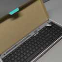 Logitech K585 Multi-Device Slim Wireless Keyboard, Built-in Cradle for Device; for Laptop, Tablet, Desktop, Smartphone, Win/Mac, Bluetooth/Receiver, Compact, Easy Switch, 24 Month Battery - Graphite