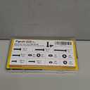 225pcs Screws and Nuts Assortment Kit,M4 M5 M6 Phillips Pan Head Assorted Nuts and Bolts,Washers Kit for Headboard, Wall Plate Switch, Receptacles Mounting Screws Black