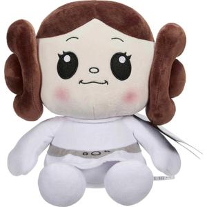 Mattel Star Wars Return of the Jedi Snug Club Plush Toy, Princess Leia Soft Character Doll, 40th Anniversary Collectible, Approx. 7-inch (Small)