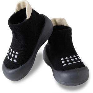 Hstyle Baby Walking Sock Shoes Toddler Infant Slippers Black 18-24 Month (Black)