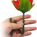 WSNMING 5 Pcs Folding Appearing Rose Flower Magic Tricks Toys Accessories Props for Stage Bar Party Home Shows Street