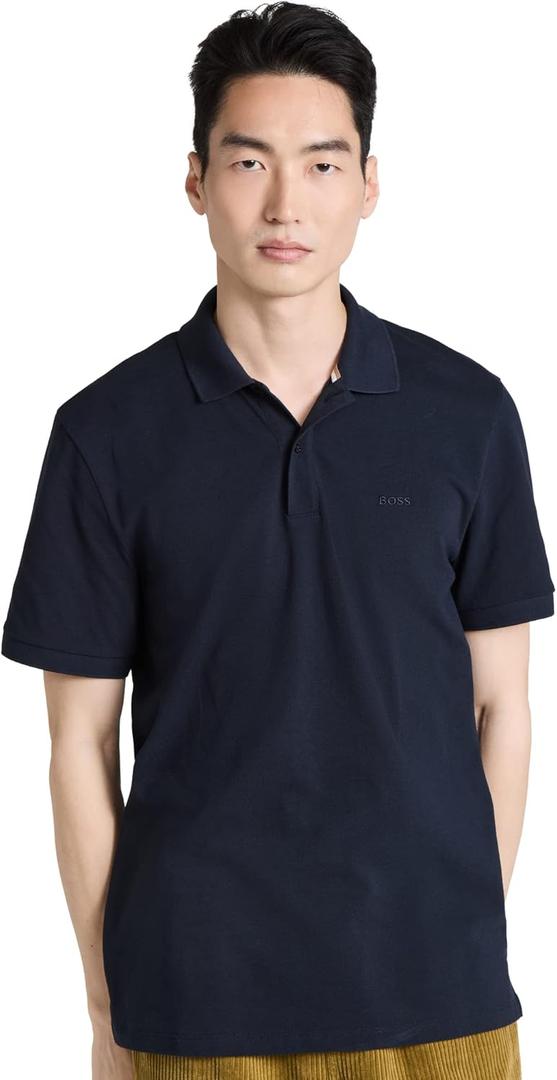 BOSS Men's Regular Fit Polo Shirt,Large