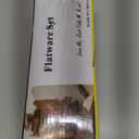 Berglander Flatware Set 40 Pieces, Stainless Steel Flatware Set, Silverware Set Service For 8