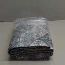 nunubaby Washable Pee Pads for Dogs, Stylish, Non-Slip and Leak-Proof Pee Pads. Reusable Potty Pads for Dogs for Crates and Floors.(Blue/Multi, 36" x36" ) (36x36 Inch (Pack of 2))