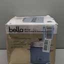 bella 16 Cup Rice Cooker with Steamer, Dishwasher Safe Steaming Basket, Rice Paddle and Measuring Cup, Removable Nonstick Cooking Bowl, Automatic Keep Warm Function, 400 Watt, Surf