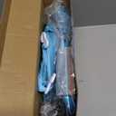 EZIGO Baby Pool Float with Canopy UPF50+ Sun Protection, Inflatable Kids Pool Floats with Ocean Animal Toys for Baby 6-36 Months, Infant Swimming Float with Adjustable Safety Seat for Boys Girls (blue)