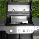 Stanbroil Stainless Steel Griddle for Gas Grill, 18" x 13" | Universal Flat Top Cooking Surface, Removable Grease Cup, Easy Grease Management & Cleanup