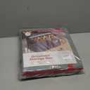 128 Ornament Storage Box  Adjustable Dividers, Stackable Holiday Ornament Organizer with Lid, Durable Fabric Bin for Christmas Decorations  Reinforced Handles, Dustproof & Space-Saving Design (Grey)