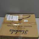 6 Pack Velvet Suit Hangers for Men with 360 Rotating Hooks, Space-Saving Non-Slip Jacket Hangers for Dress, Pants, Shirts, Skirts, Ties (Black)