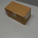 rejomiik 2 Pack Qtip Holder Thick Glass Apothecary Jars with Lid for Bathroom Accessories Vanity Organizers and Makeup Storage for Cotton Ball, Swabs, Makeup Sponges, Candy, Jewelry, Clear (White)