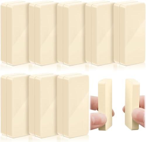 Copkim 15 Pieces Outdoor Curtain Weights Waterproof Magnetic Drapery Weights for Home Decor Bathroom, Shower, Liner, Flags Tablecloth to Stop Wind (Beige)