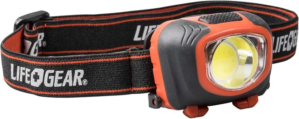 Life Gear Stormproof 260 Lumen COB Headlamp