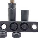Obsidian 9/45 Suppressor Tool/Wrench - 4 in 1 - Carbon Fiber Infused (Black)