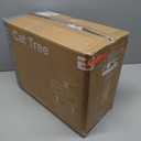 Sweetcrispy 44 Inch Cat Tree Tower, Cat Climbing Tower with Natural Sisal Scratching Posts, Hammock, Pet Condo for Indoor Cats and Kittens Play, Beige