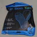 Lux Dual Grip Socks - 2-Pack Soccer Grip Socks for Men & Women with GripArray Performance & Comfort - Anti-Slip for Soccer