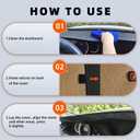 KEYOOG Dashboard Cover Dash Mat Fit for Je-ep Cherokee 2023-2014 (W/o HUD Models,Doesn't Fit Grand Cherokee),Car Dash Board Mat Anti-Glare Carpet,Non-Slip Pad Sunshield Protector (Black)