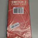 Orzly Case Compatible with Nintendo Switch 2 Protective Carry Case (2025 Model) with Screen Padding, Game Card microSD Pockets for Console and Accessories Screen Size 7.9" - Gift Boxed (Black)