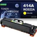 414A Yellow Toner Cartridge Compatible for HP 414A 414X W2022A W2022X for HP Color LaserJet Pro M454dn M454dw MFP M479dw M479fdn M479fdw