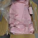 FUNBOY Kids Pink Castle Sleepover Travel Bed & Air Mattress. Perfect for Sleepovers. Includes Carrying Storage Bag, Twin