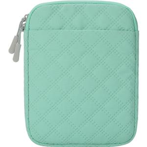 Padded Sleeve Pouch for 6.8/7 Inch Ereader/eBook/Kindle (Green)