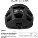 Exclusky Bike Helmet Mountain Bike Helmet for Adults Lightweight MTB Cycling Helmet for Men Women Adjustable Bicycle Helmet with Visor