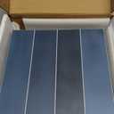 sunwings 16-Sheet Peel and Stick Backsplash Tile, 9" x 9" Stacked 3D Handmade Looks Square Self Adhesive Wall Tiles for Kitchen Bathroom, Blue