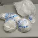 4 PCS Disposable Car Covers, 11.48Ft x 19.69Ft Clear Plastic Car Covers, Rainproof Dustproof Garage Covers with Elastic Band, Universal Protective Accessories for Most Cars (Transparent#M)